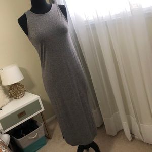 H&M Midi jersey sheath dress with low back
